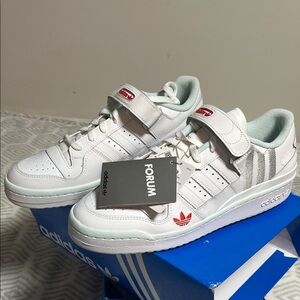 adidas Forum Low Sneakers – White / Silver – New with Box
Originals